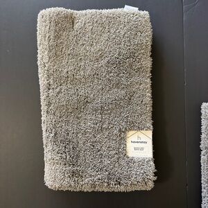 Havenstay Plush Quick-Dry Bath Mat in Light Gray